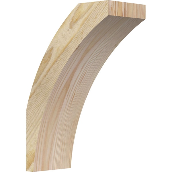 Ekena Millwork 4"W x 8"D x 12"H Thorton Rough Sawn Knee Brace, Douglas Fir BRC04X08X12THR00RDF - main